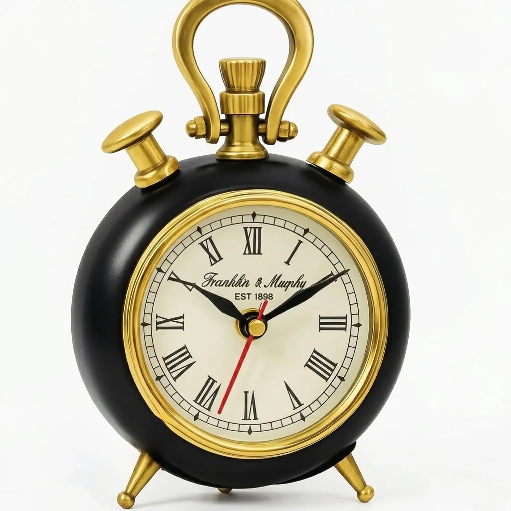 Black Alarm Clock